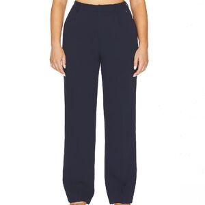 Good American size 14/32 Column trouser navy career wear office work capsule NEW